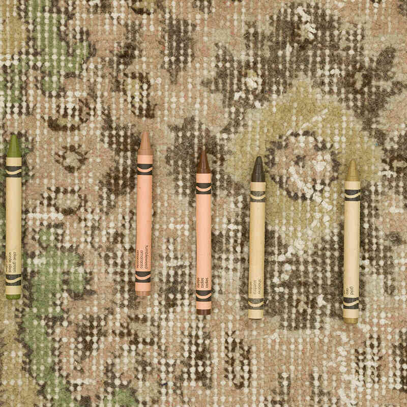 El Dokuma Vintage Halı - 200 cm x 307 cm - K0069855