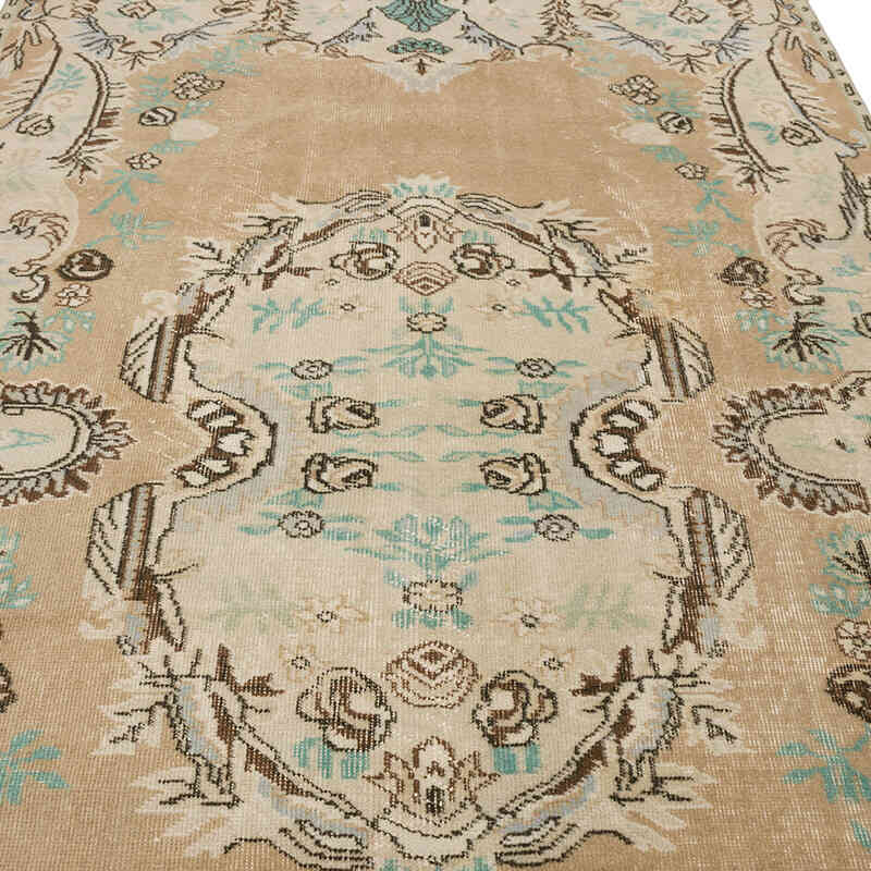 Alfombra Vintage Turca Anudada a Mano - 172 cm x 288 cm - K0069856