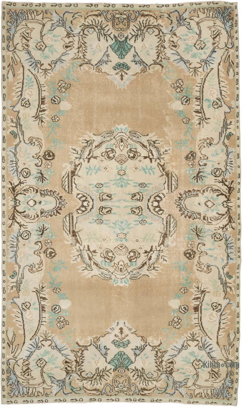 Alfombra Vintage Turca Anudada a Mano - 172 cm x 288 cm - K0069856