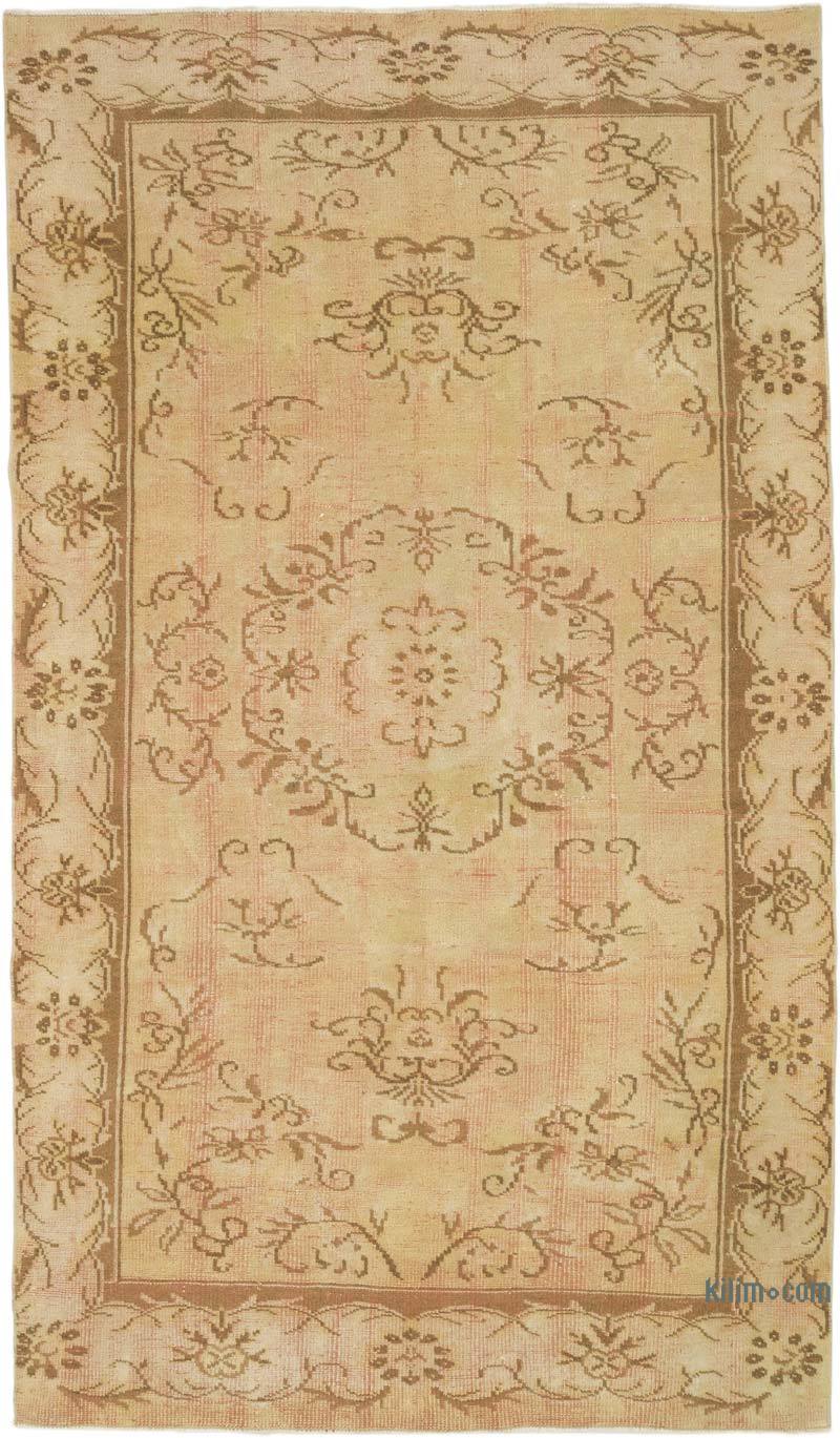 Alfombra Vintage Turca Anudada a Mano - 162 cm x 285 cm - K0069858