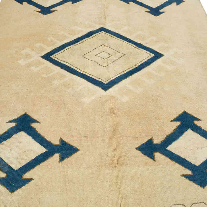 Alfombra Vintage Turca Anudada a Mano - 155 cm x 230 cm - K0069861