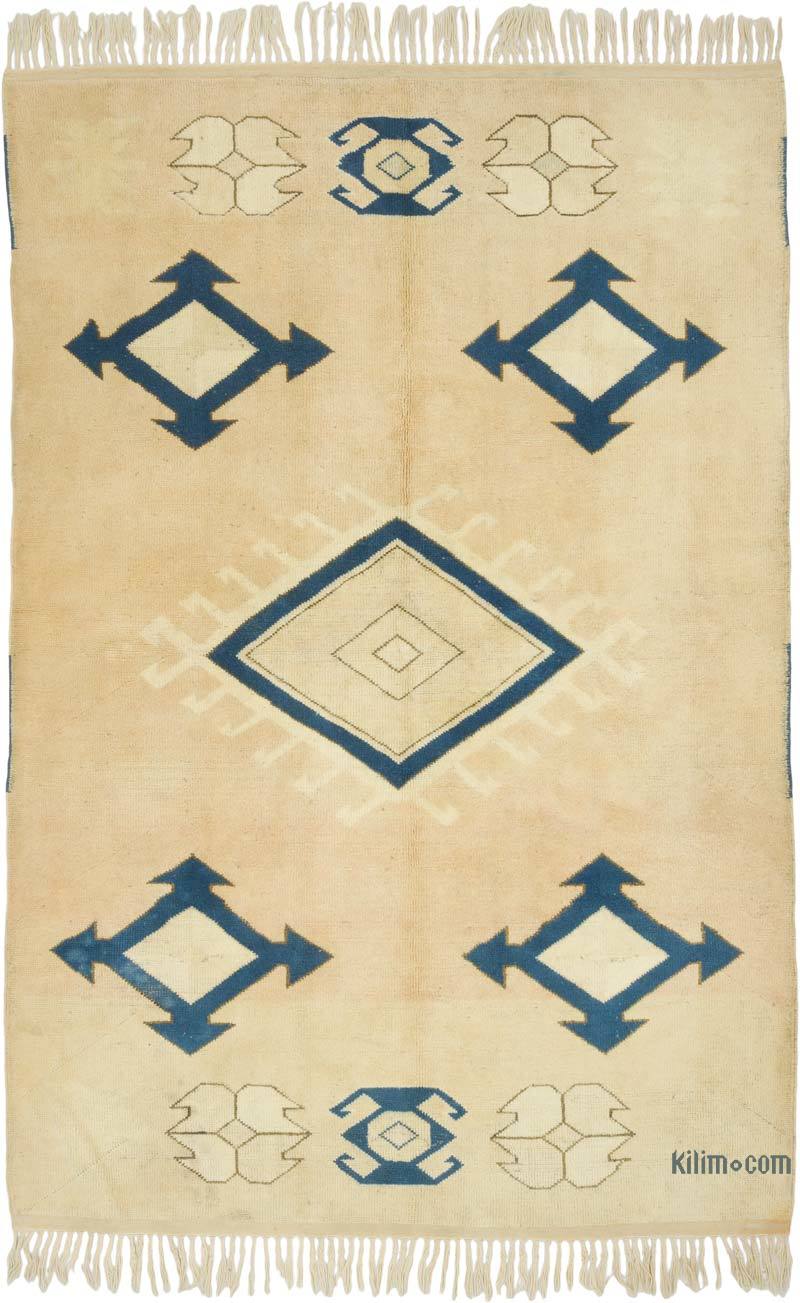 Alfombra Vintage Turca Anudada a Mano - 155 cm x 230 cm - K0069861