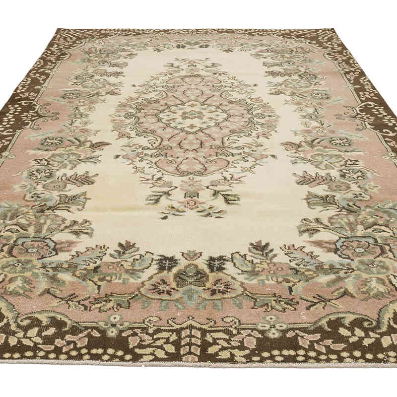 El Dokuma Vintage Halı - 182 cm x 275 cm - K0069863