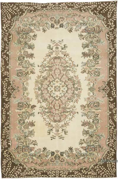 El Dokuma Vintage Halı - 182 cm x 275 cm