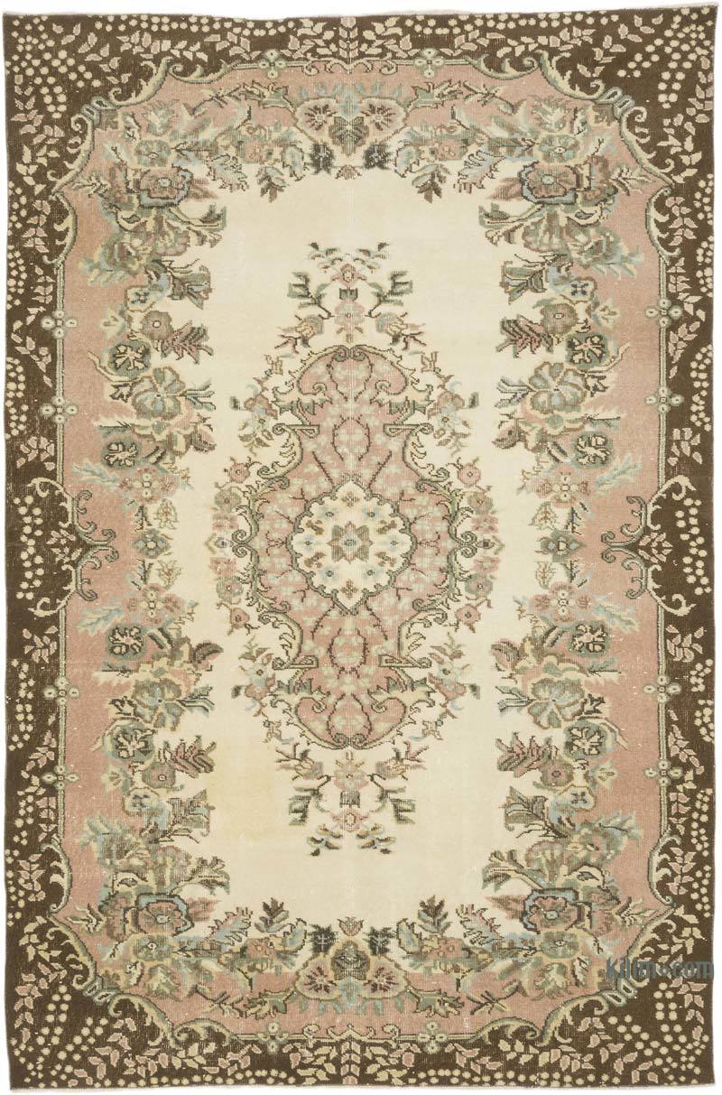 El Dokuma Vintage Halı - 182 cm x 275 cm - K0069863