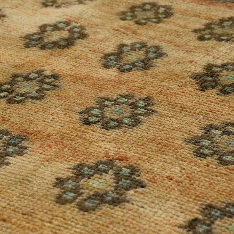 Vintage Turkish Hand-Knotted Rug - 4' 11" x 9' 3" (59" x 111") - K0069865