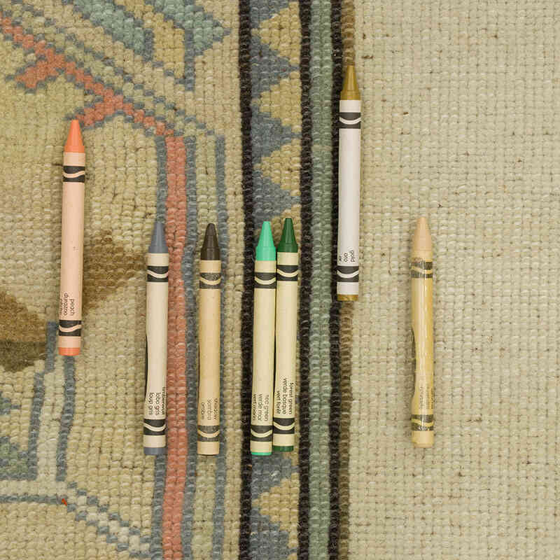 El Dokuma Vintage Halı - 201 cm x 295 cm - K0069866