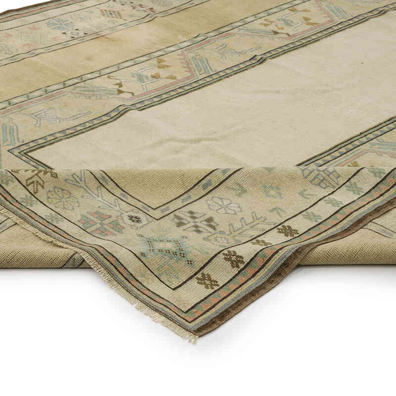 El Dokuma Vintage Halı - 201 cm x 295 cm - K0069866