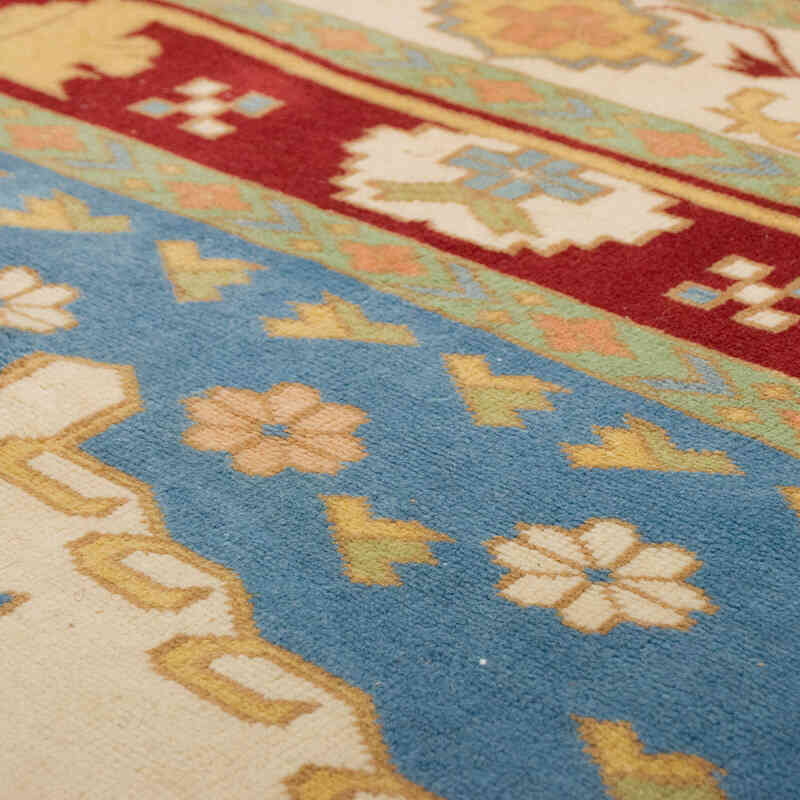 El Dokuma Vintage Halı - 126 cm x 221 cm - K0069870