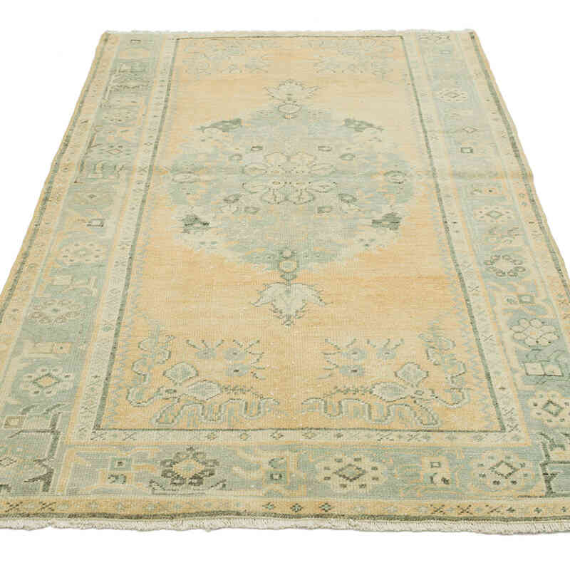 El Dokuma Vintage Halı - 103 cm x 174 cm - K0069871