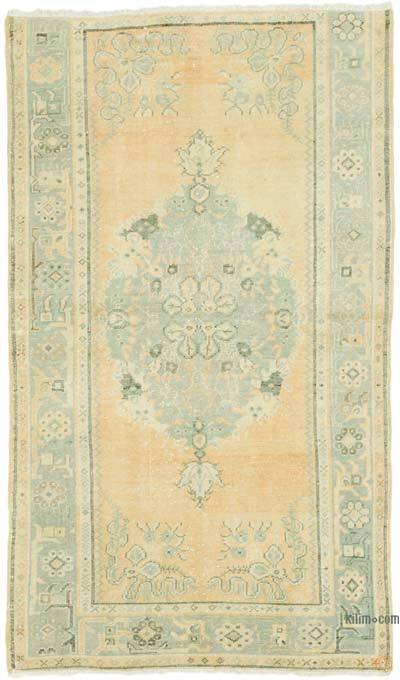 El Dokuma Vintage Halı - 103 cm x 174 cm