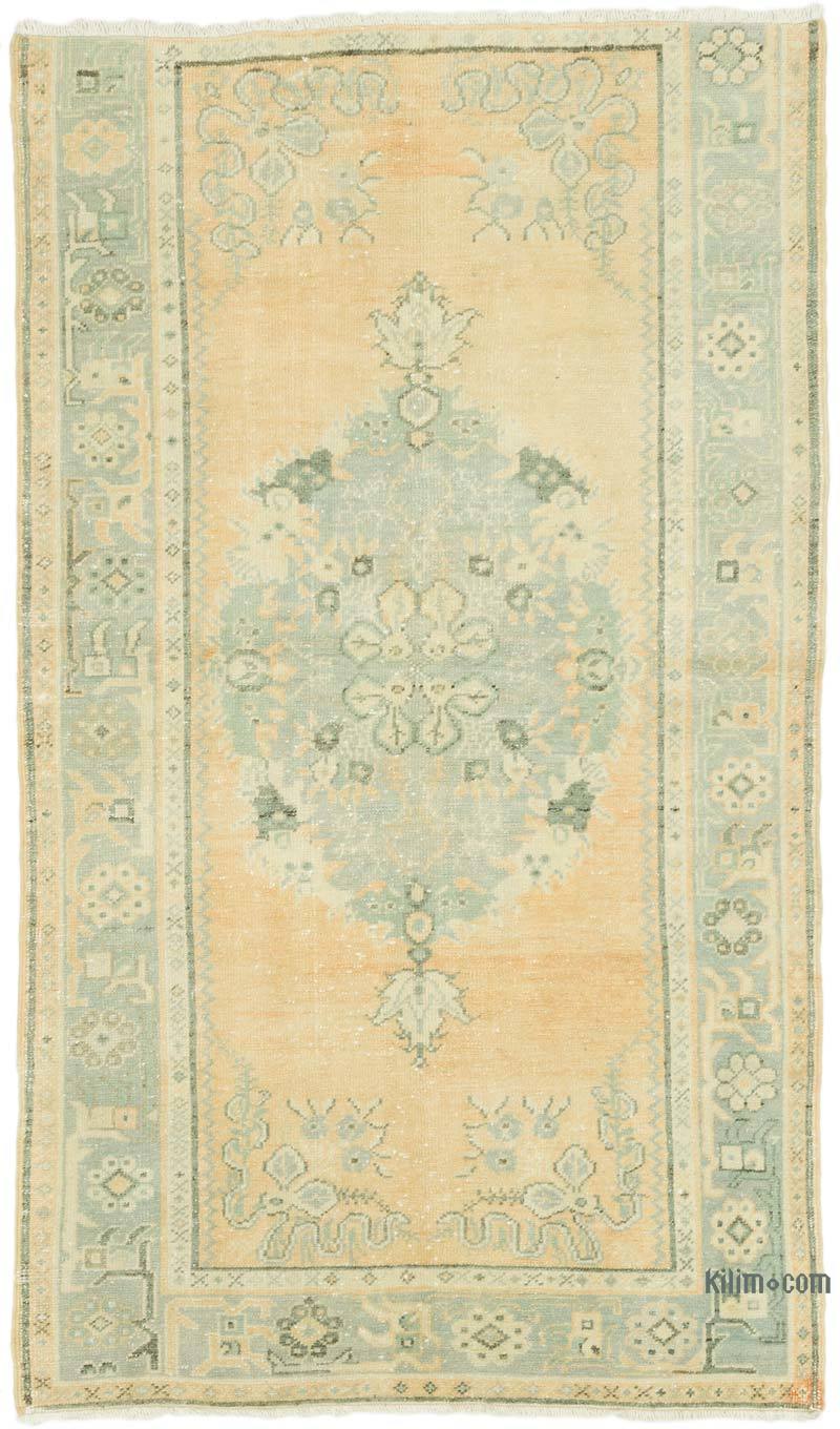 El Dokuma Vintage Halı - 103 cm x 174 cm - K0069871