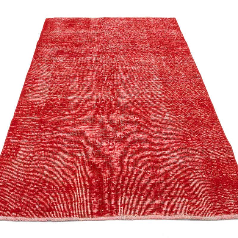 Alfombra Turca Vintage Sobre-teñida - 98 cm x 190 cm - K0069873