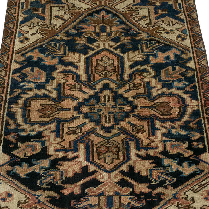 Vintage Turkish Hand-Knotted Rug - 2' 4" x 3' 3" (28" x 39") - K0069882