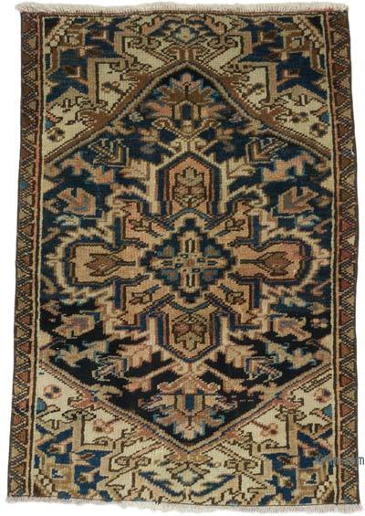 El Dokuma Vintage Halı - 70 cm x 98 cm