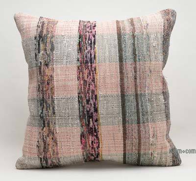 Kilim Pillow Cover - 1' 8" x 1' 8" (20" x 20")