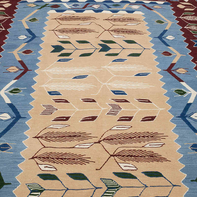 Yeni Kök Boya El Dokuma Kilim - 190 cm x 273 cm - K0070233