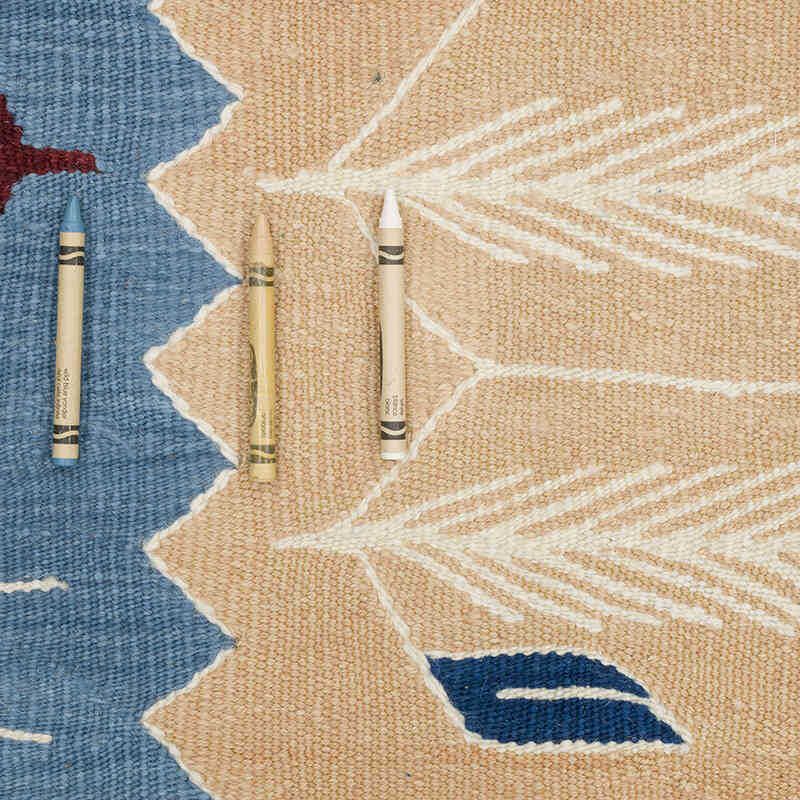 Yeni Kök Boya El Dokuma Kilim - 190 cm x 273 cm - K0070233