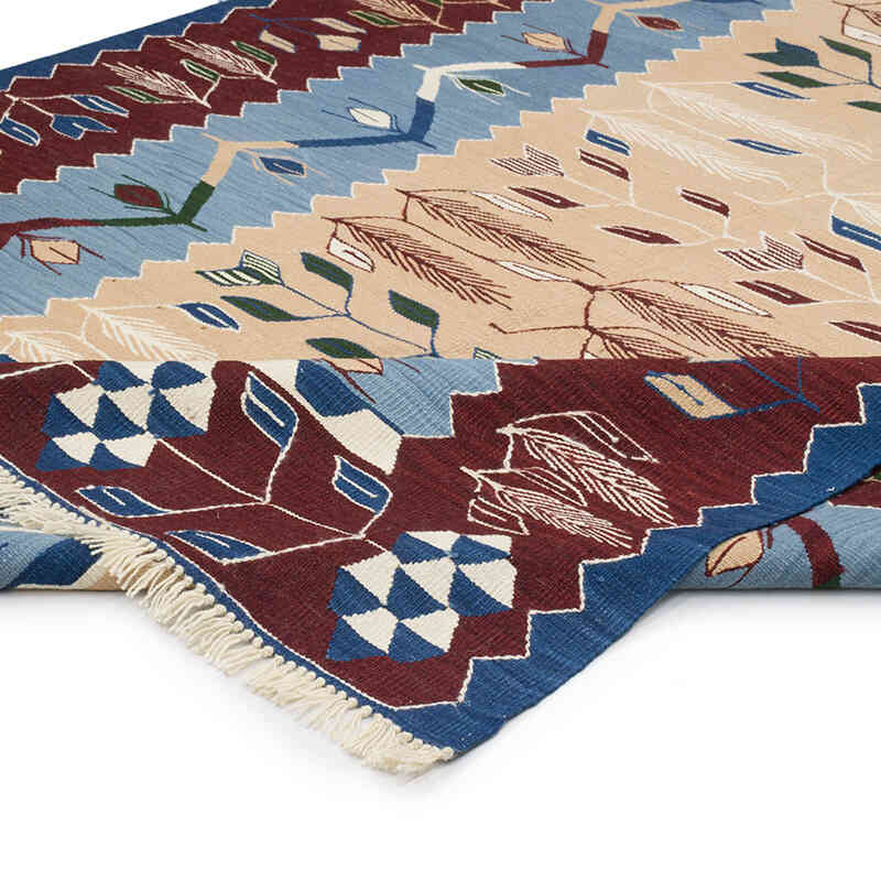 Yeni Kök Boya El Dokuma Kilim - 190 cm x 273 cm - K0070233