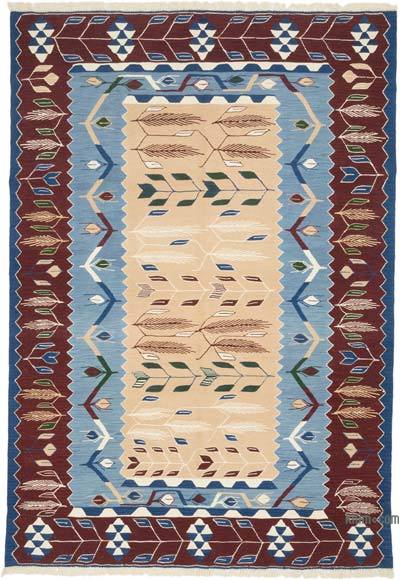 Yeni Kök Boya El Dokuma Kilim - 190 cm x 273 cm
