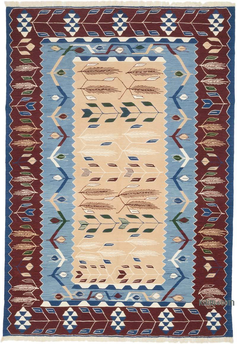 Yeni Kök Boya El Dokuma Kilim - 190 cm x 273 cm - K0070233