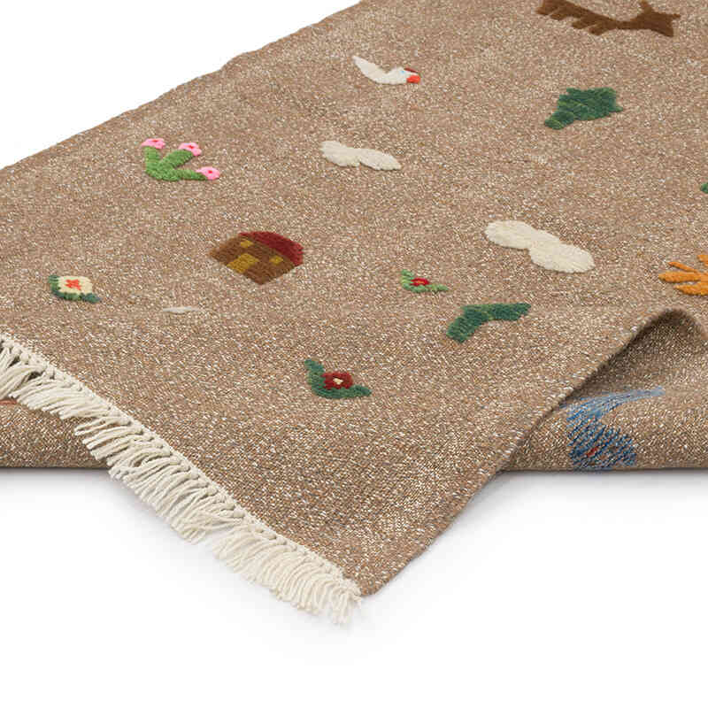 Nueva Alfombra Turca Kilim - 99 cm x 161 cm - K0070236