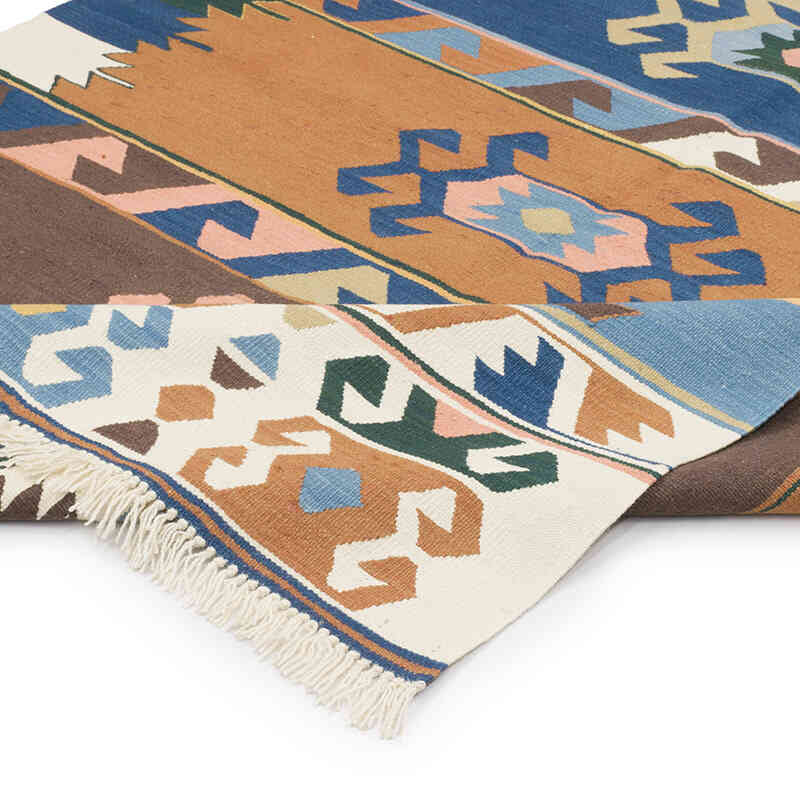 Nueva Alfombra Turca Kilim - 152 cm x 210 cm - K0070241
