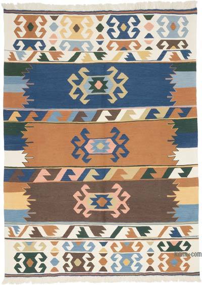 Yeni Kök Boya El Dokuma Kilim - 152 cm x 210 cm