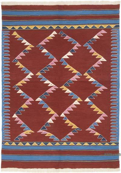 Yeni Kök Boya El Dokuma Kilim - 184 cm x 255 cm