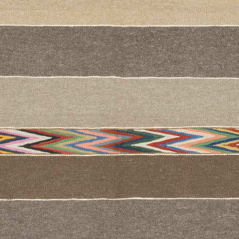 New Handwoven Turkish Kilim Rug - 6'  x 8' 2" (72" x 98") - K0070247
