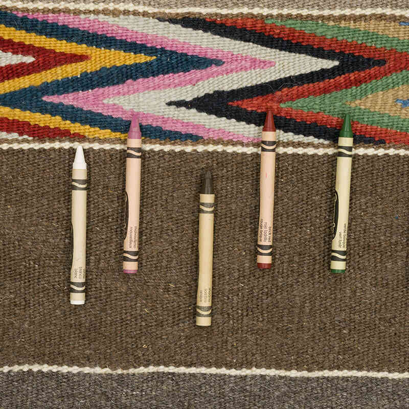 New Handwoven Turkish Kilim Rug - 6'  x 8' 2" (72" x 98") - K0070247