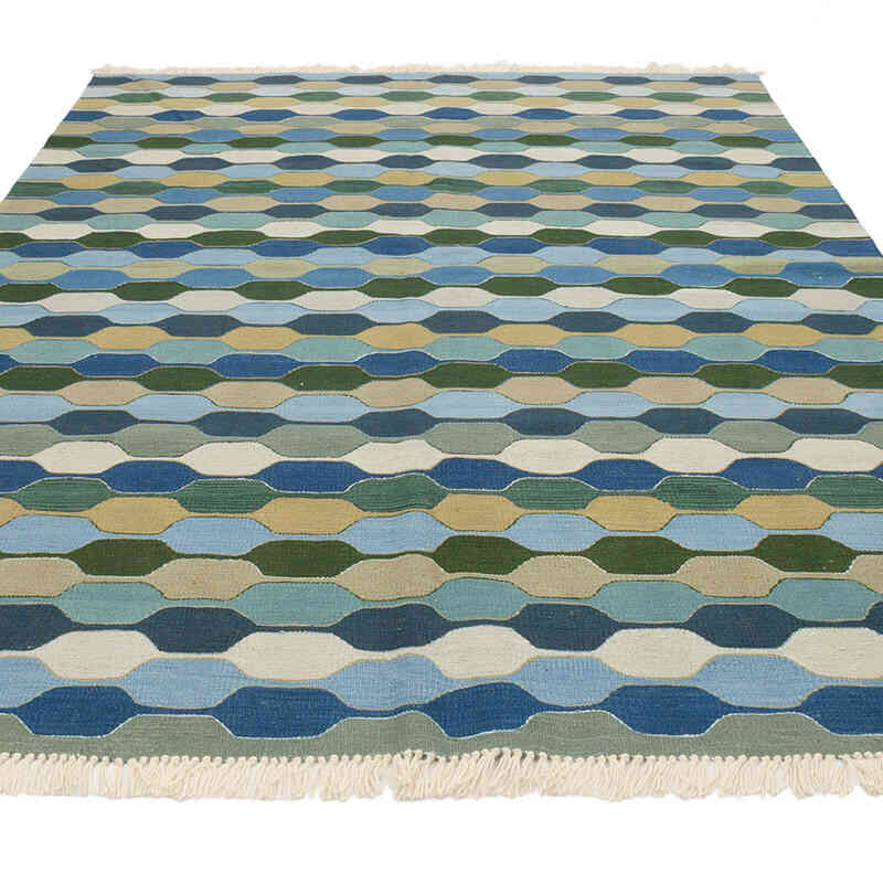 Yeni Kök Boya El Dokuma Kilim - 184 cm x 254 cm - K0070248