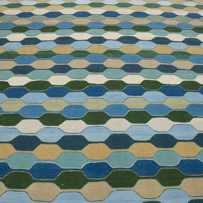 Yeni Kök Boya El Dokuma Kilim - 184 cm x 254 cm - K0070248