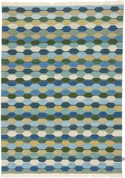 Nueva Alfombra Turca Kilim - 184 cm x 254 cm