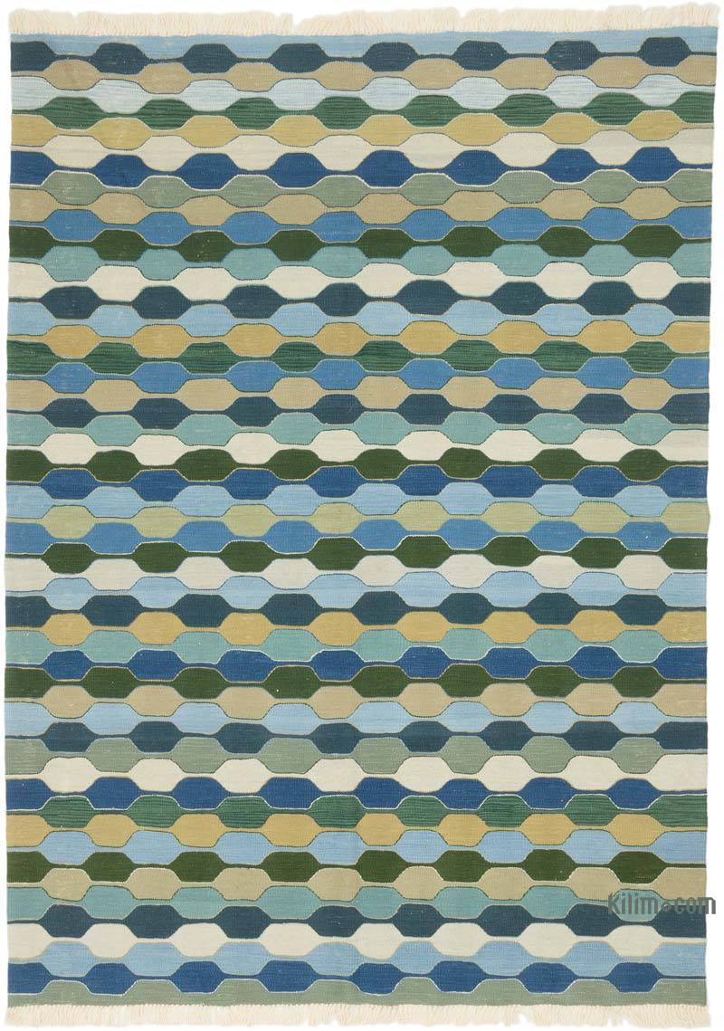 Yeni Kök Boya El Dokuma Kilim - 184 cm x 254 cm - K0070248