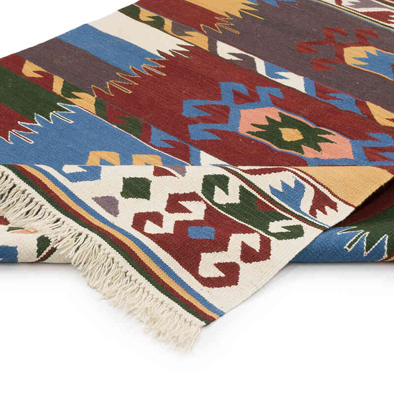 Nueva Alfombra Turca Kilim - 123 cm x 178 cm - K0070250