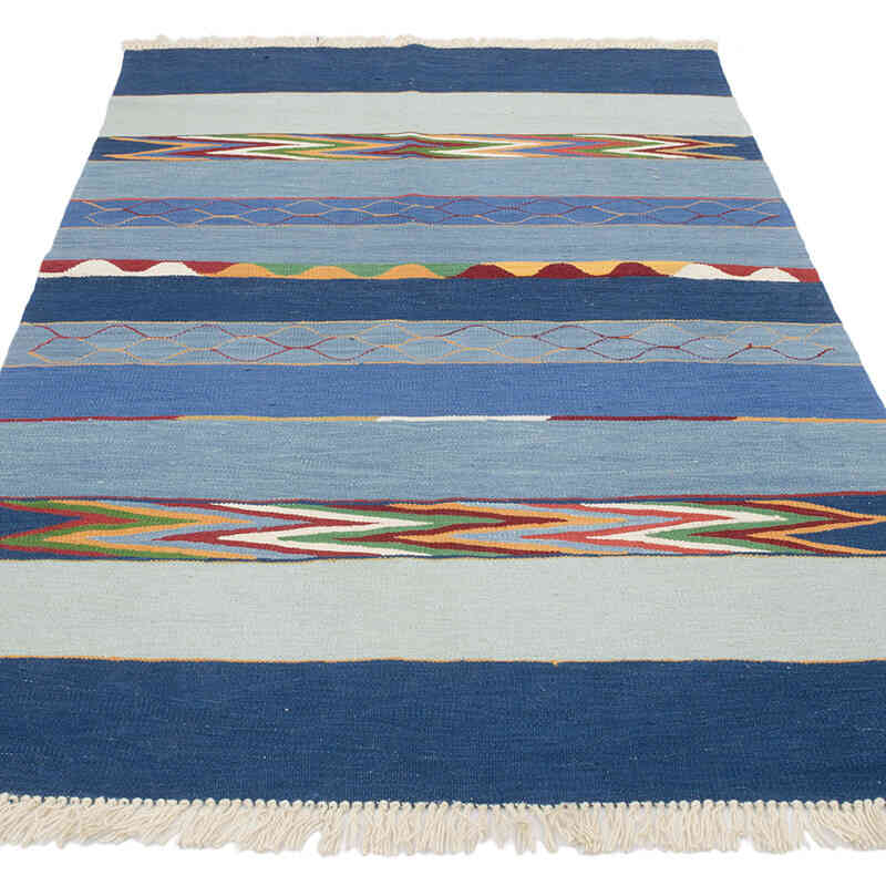 Yeni Kök Boya El Dokuma Kilim - 121 cm x 183 cm - K0070253