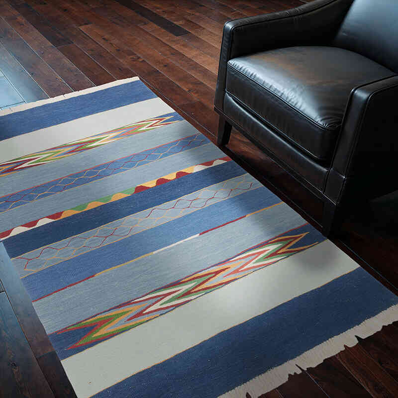 Yeni Kök Boya El Dokuma Kilim - 121 cm x 183 cm - K0070253