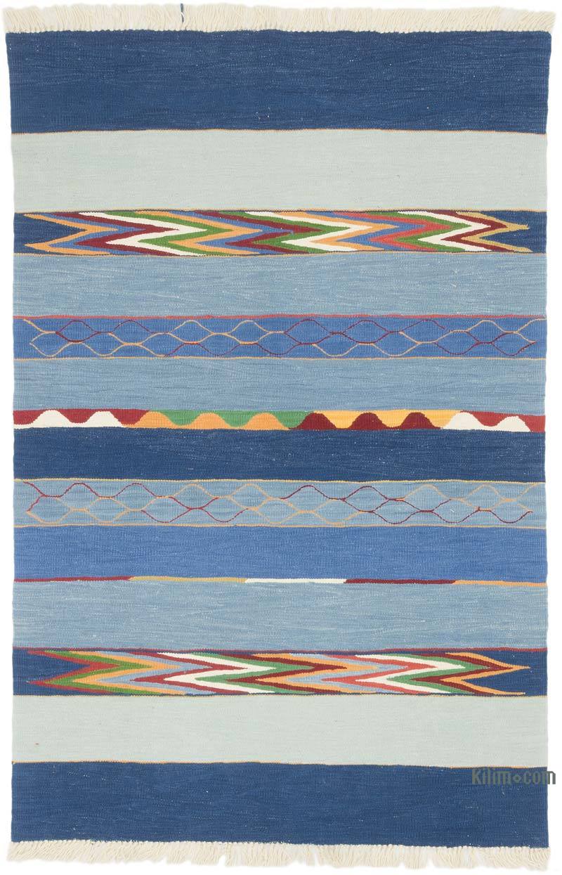 Yeni Kök Boya El Dokuma Kilim - 121 cm x 183 cm - K0070253