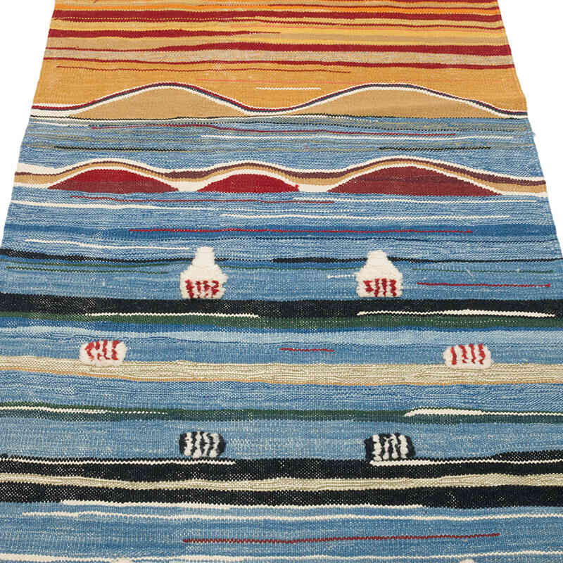 Nueva Alfombra Turca Kilim - 95 cm x 150 cm - K0070254