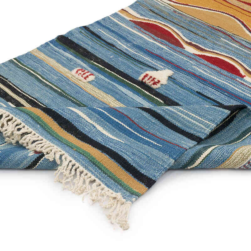 Nueva Alfombra Turca Kilim - 95 cm x 150 cm - K0070254