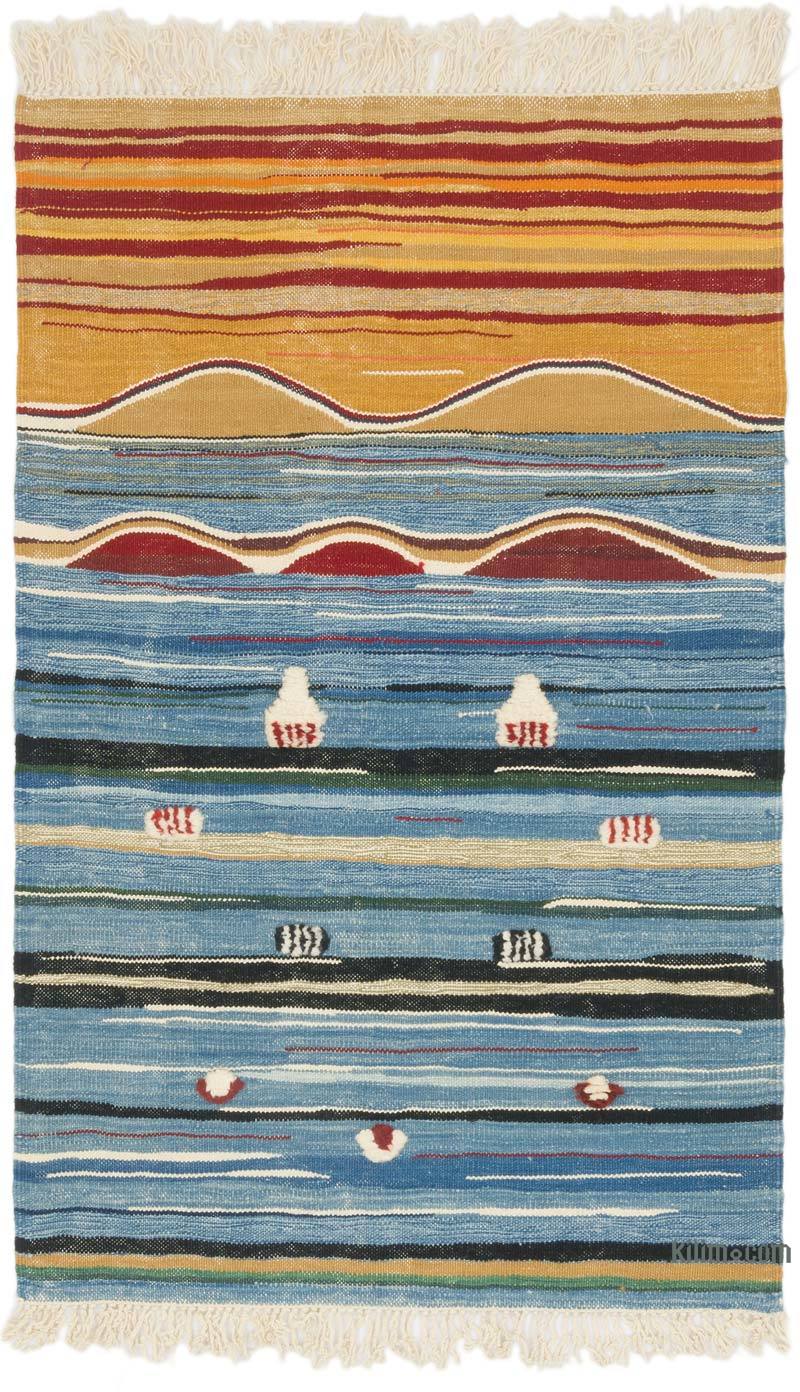 Nueva Alfombra Turca Kilim - 95 cm x 150 cm - K0070254