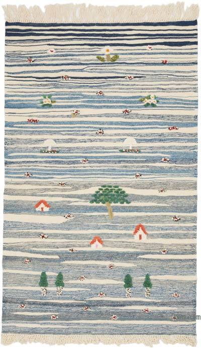 Nueva Alfombra Turca Kilim - 109 cm x 176 cm