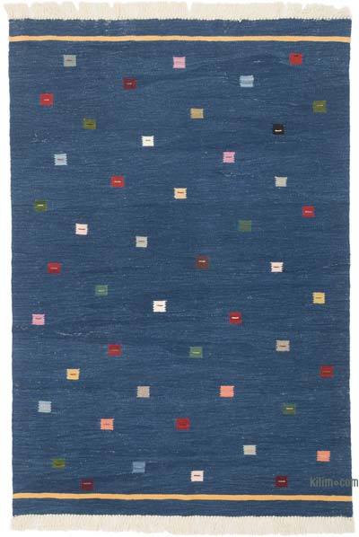 Yeni Kök Boya El Dokuma Kilim - 126 cm x 184 cm