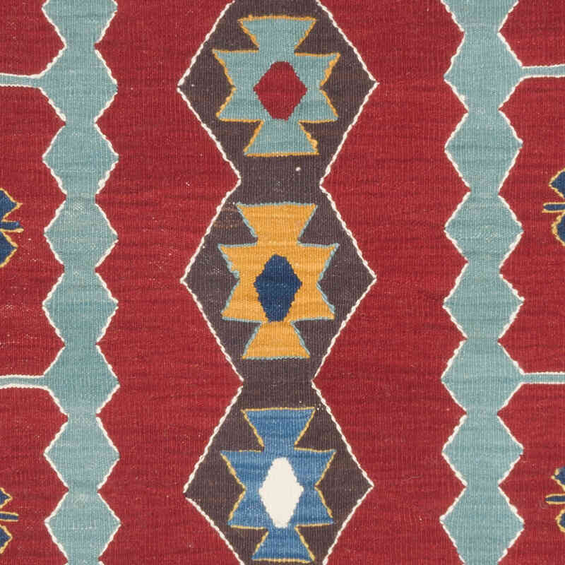 New Handwoven Turkish Kilim Rug - 4' 1" x 5' 10" (49" x 70") - K0070261