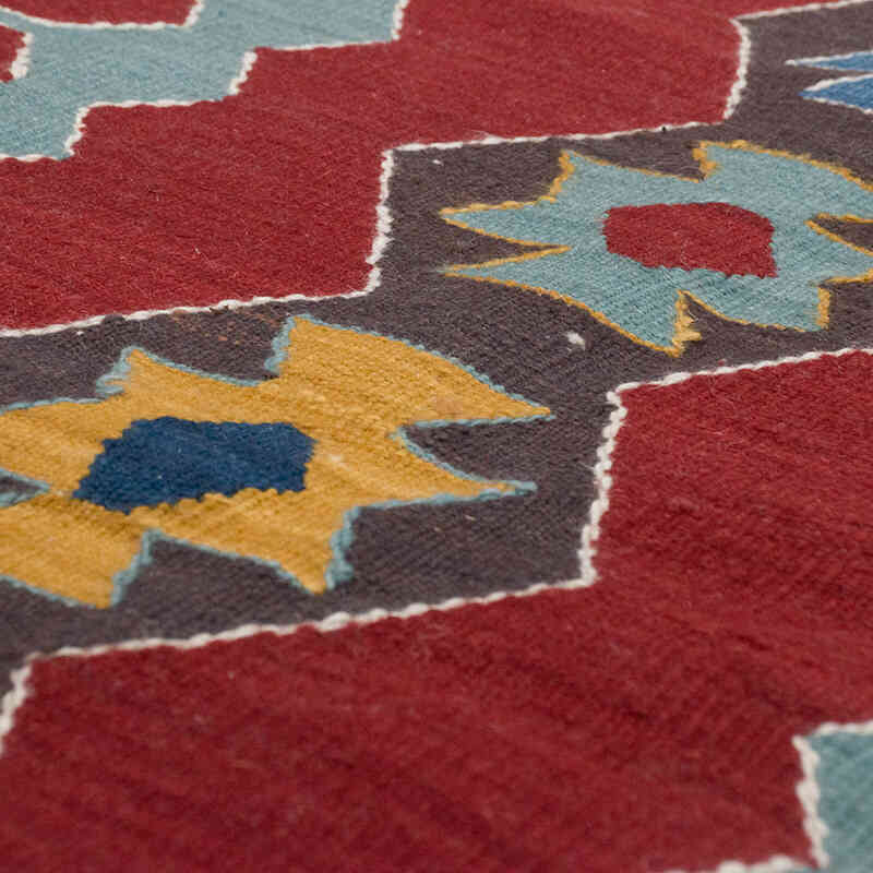 New Handwoven Turkish Kilim Rug - 4' 1" x 5' 10" (49" x 70") - K0070261