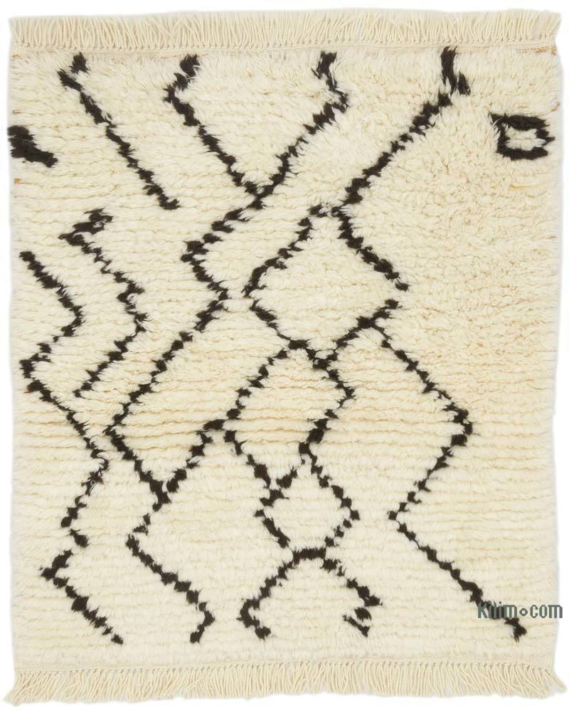 Fas Stili Yeni El Dokuma Tülü - 110 cm x 125 cm - K0070264