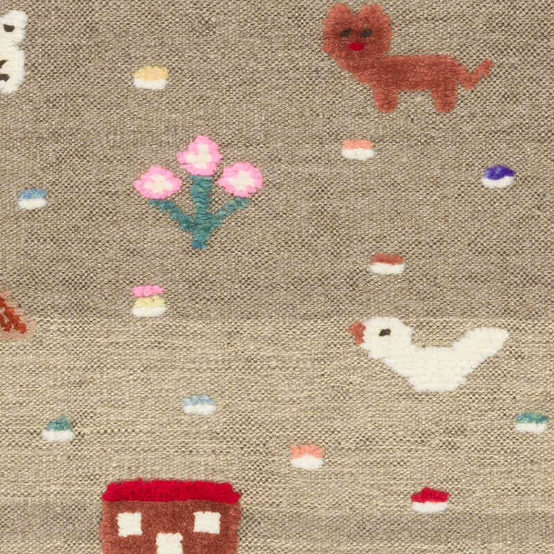 New Handwoven Turkish Kilim Rug - 3' 2" x 5'  (38" x 60") - K0070269