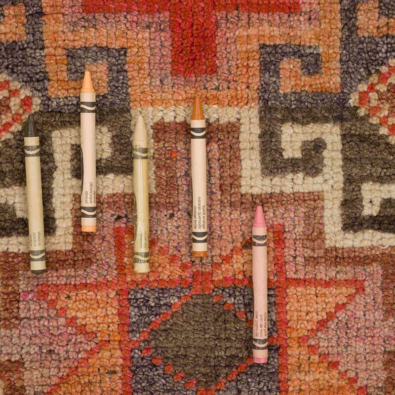 Vintage Tribal Runner Rug - 2' 9" x 11' 10" (33" x 142") - K0070272