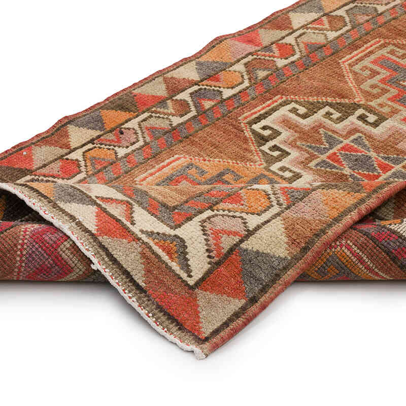 Vintage Tribal Runner Rug - 2' 9" x 11' 10" (33" x 142") - K0070272